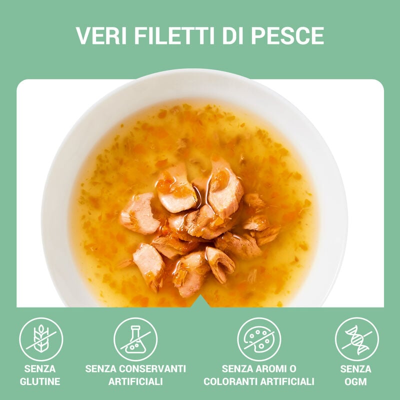 Schesir Soup Cat Salmone e Carote 40g