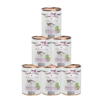 Terra Canis Dog Ipoallergenico Struzzo con Pastinaca 400 gr