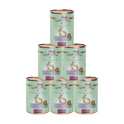 Terra Canis Dog Grain Free Coniglio con Zucchina e Albicocca 400 gr