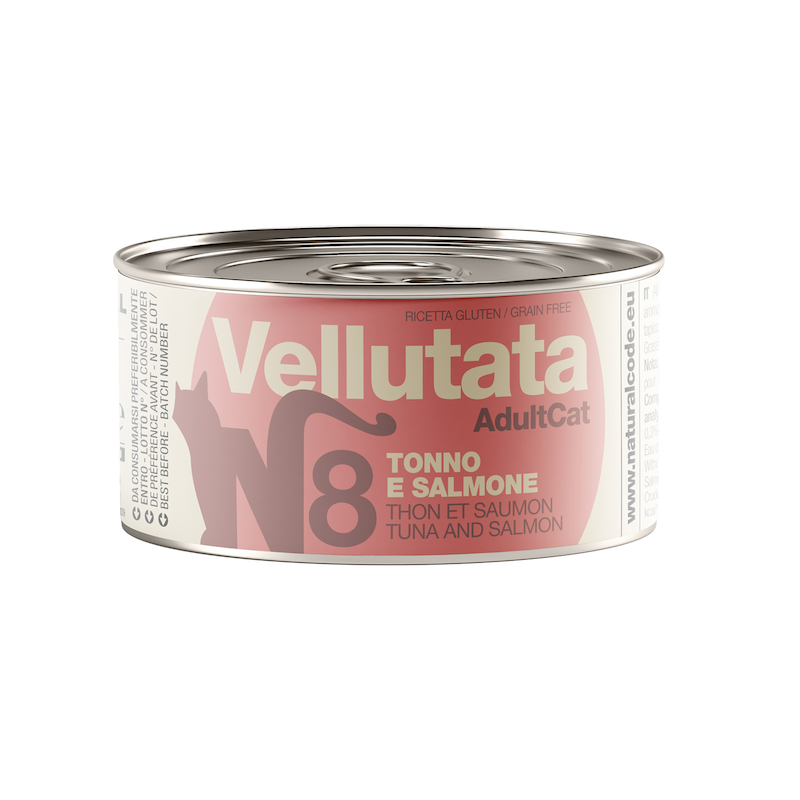 Natural Code Cat Adult Vellutata di Tonno e Salmone 85gr n.8