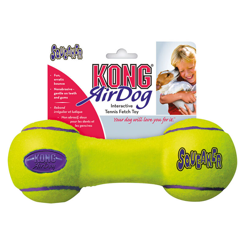 Kong Air Squeaker Dumbell small