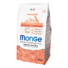 Monge Natural Superpremium Monoprotein Dog Adult Salmone con Riso 2,5 kg