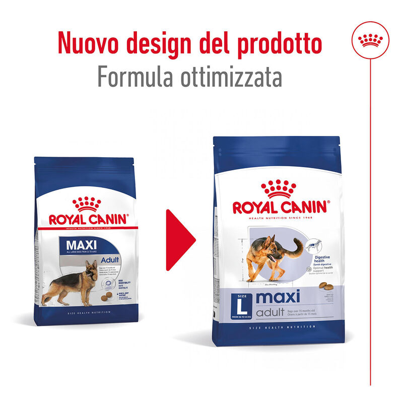 Royal Canin Dog Maxi Adult 15 kg+3 kg Omaggio