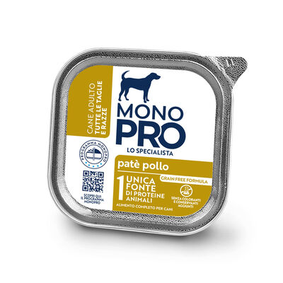 Monopro Dog All Breeds Paté Pollo 150gr