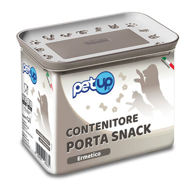 PetUp Box porta snack 1,2 lt Tortora 