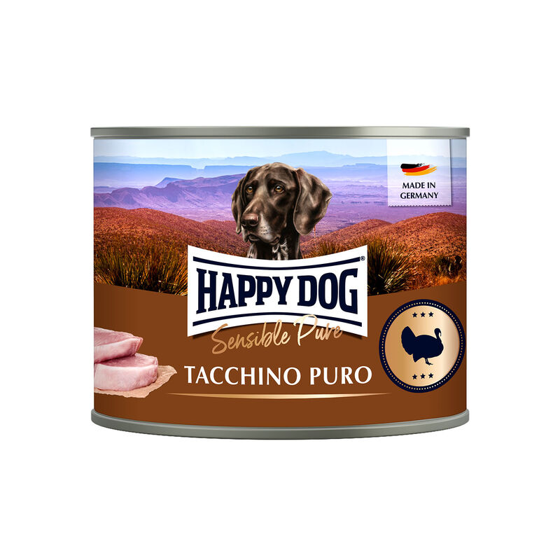 Happy Dog Sensible Pure Tacchino Puro 200 gr