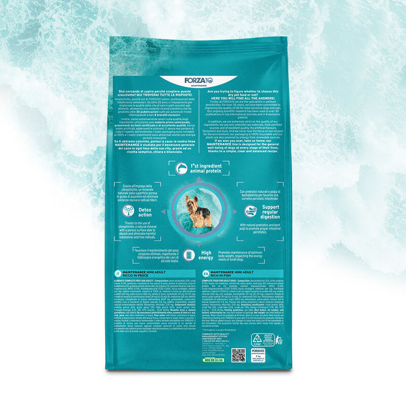 Forza10 Dog Mini Adult Maintenance al Pesce 2 kg