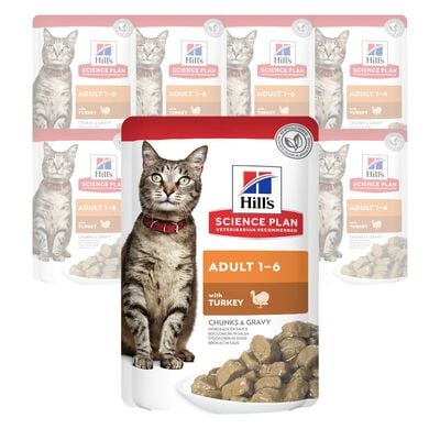 Hill's Science Plan Cat Adult con Tacchino Bustina 85 gr