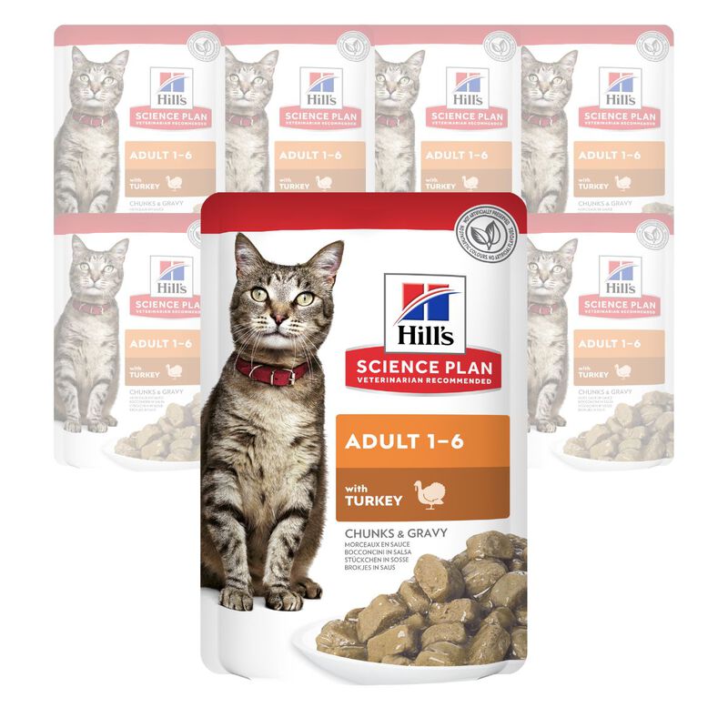 Hill's Science Plan Cat Adult con Tacchino Bustina 85 gr