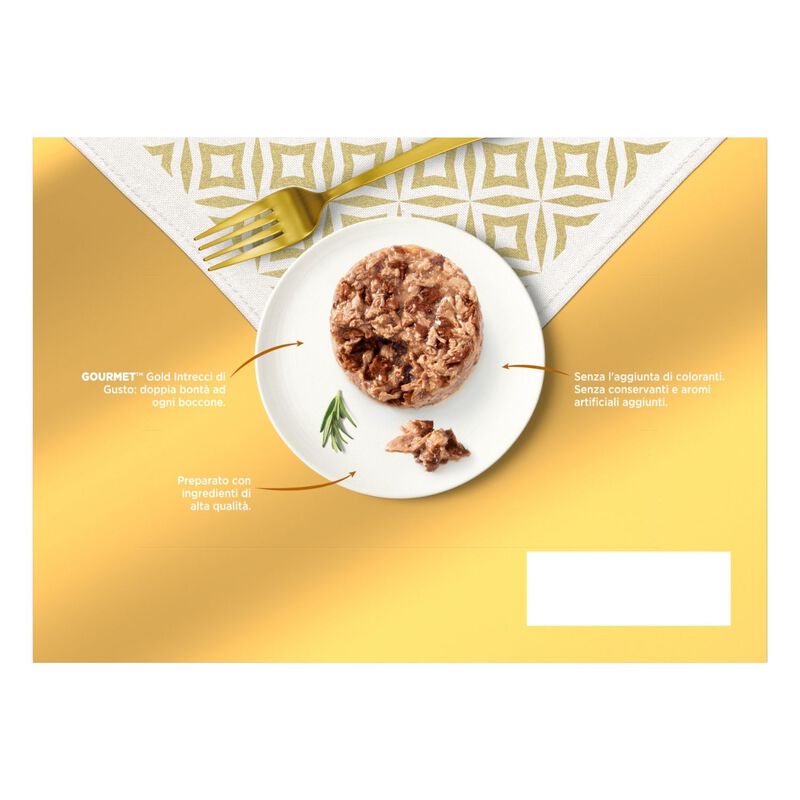 Gourmet Gold Cat Adult Multipack Intrecci di Gusto 24 x 85 gr
