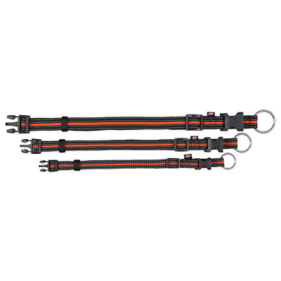 Trixie Fusion collare Nero/Arancio L/XL