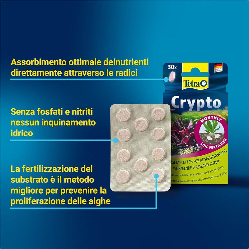 Tetra Crypto 10 Compresse
