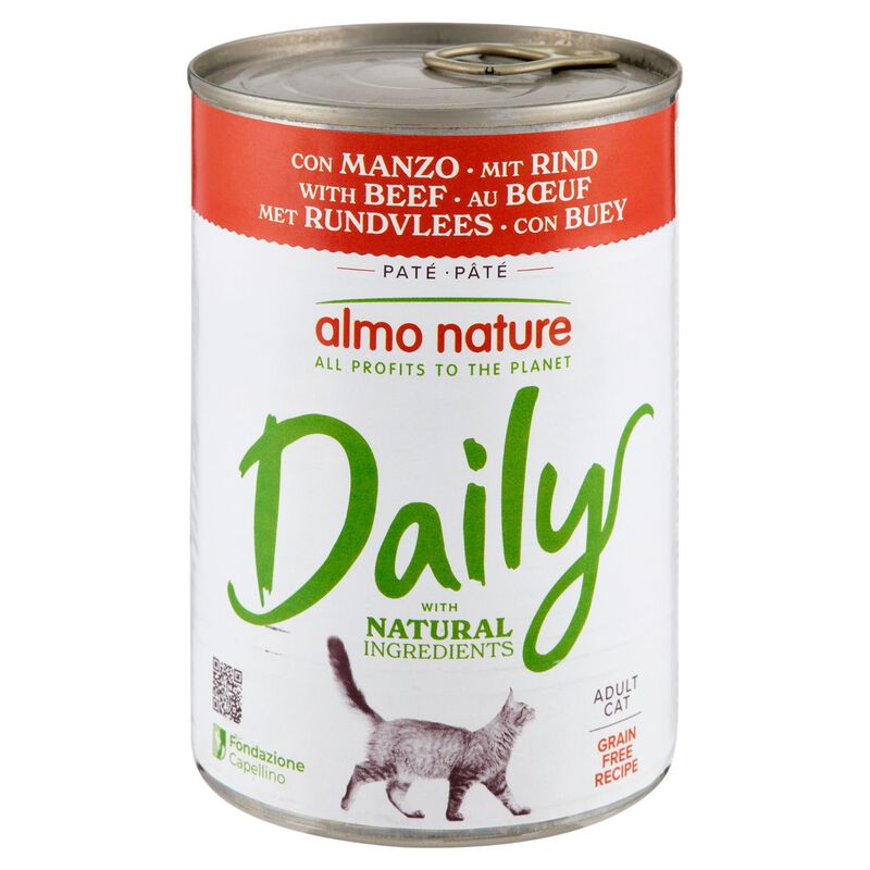 Almo Nature Daily Cat Adult Manzo 400g Almo Nature Daily Cat Adult Manzo 400g