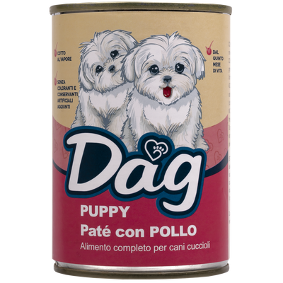 Dag Puppy Paté con Pollo 400gr