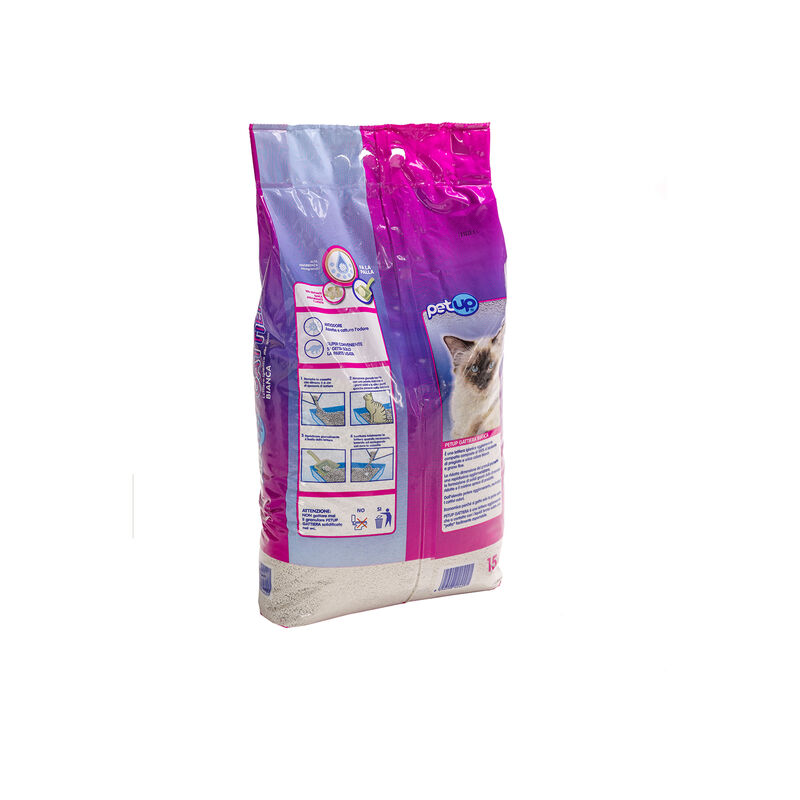 Petup lettiera Bianca 15 lt