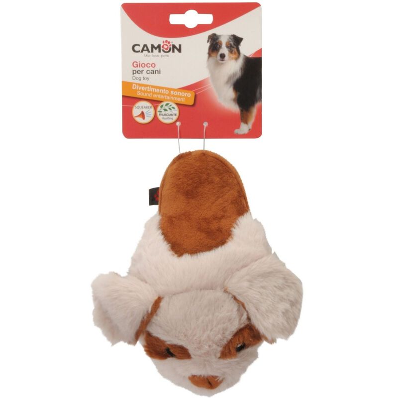 Camon Gioco Cane Ciabattine Animaletti con Squeaker