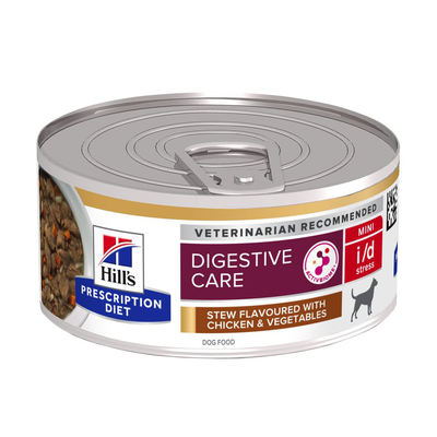 Hill's Prescription Diet Dog i/d Stress Spezzatino al Riso, Verdure e Pollo 156 gr.