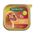 Naturalpet Dog Adulto Paté con Vitello e Pollo 150 gr image number 0