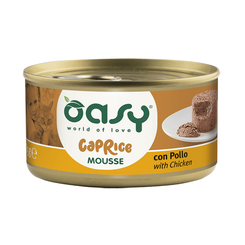 Oasy Cat Adult Gustosa Mousse  con Pollo 85 gr