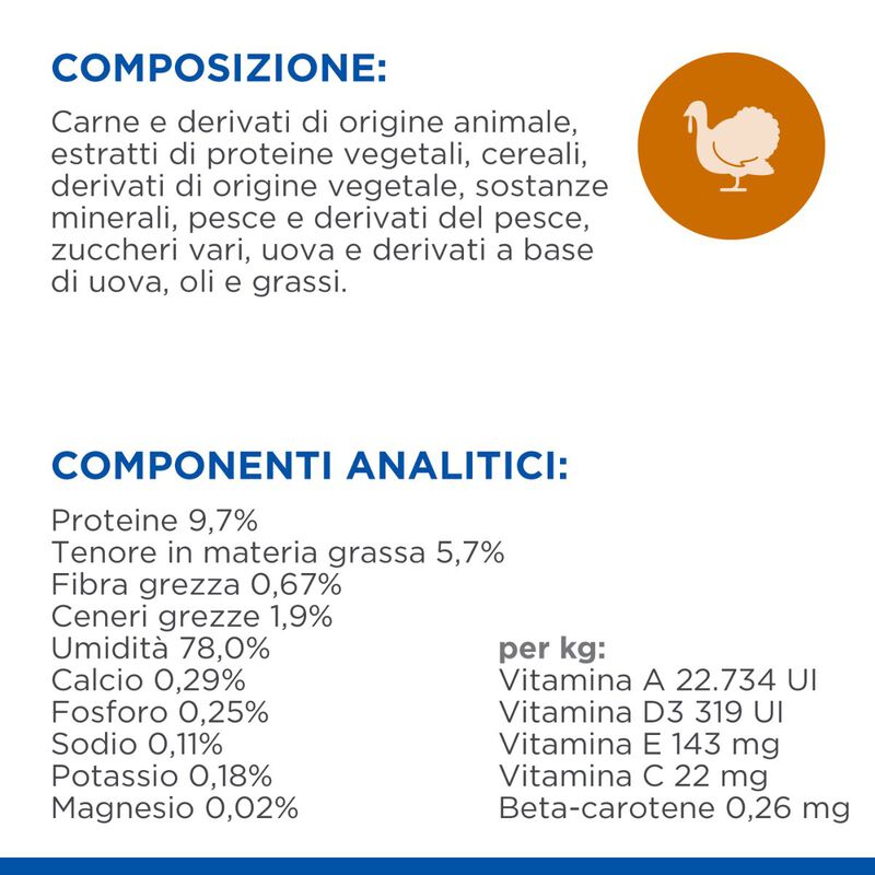Hill's Science Plan Cat Kitten con Tacchino Bustina 85 gr