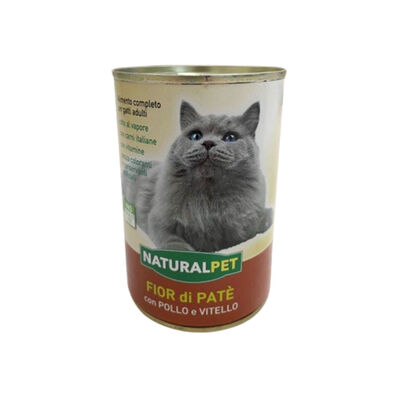 Naturalpet Cat Adult Paté Pollo e Vitello 400 gr