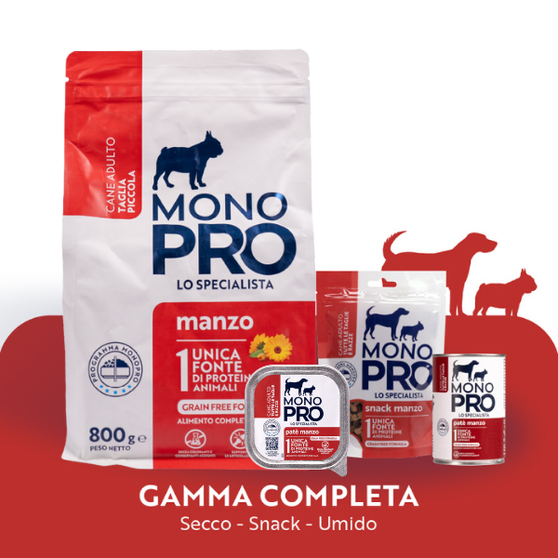 Monopro Dog Adult Mini Manzo 2 kg