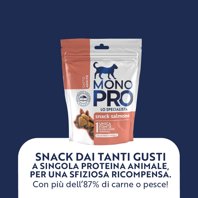 Monopro Cat Adult Snack Salmone 50gr