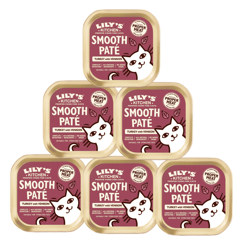 Lily's Kitchen Pat&eacute; per gatti adulti Cervo e tacchino 85 gr