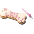 DoggyeBag Bone di Campleanno per cani Rosa 85 gr