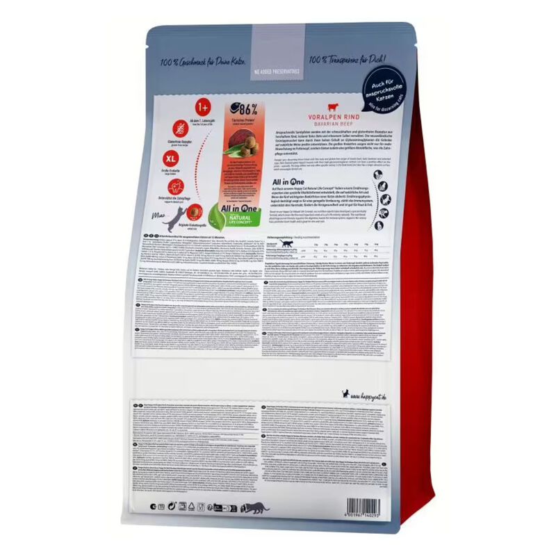 Happy Cat Culinary Adult Bavarian con Manzo 1,3 kg