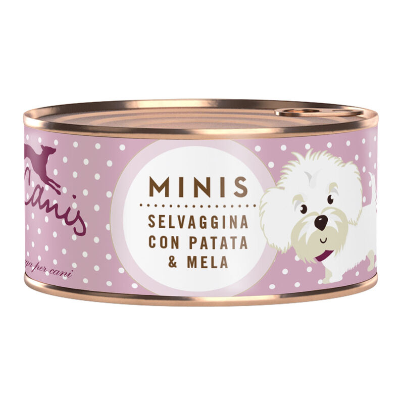 Terra Canis Dog Minis Grain Free Selvaggina con Patata e Mela 100 gr