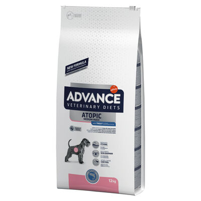 Advance Veterinary Diet Atopic Adult Medium Maxi con Trota 12 kg.