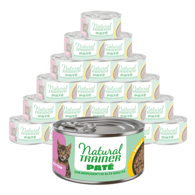 Natural Trainer Pat&eacute; con Pollo per Gattini 85gr