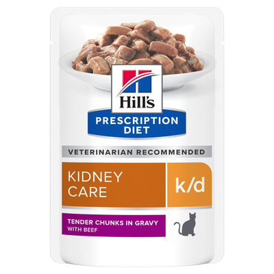 Hill's Prescription Diet Cat k/d con Manzo 85 gr