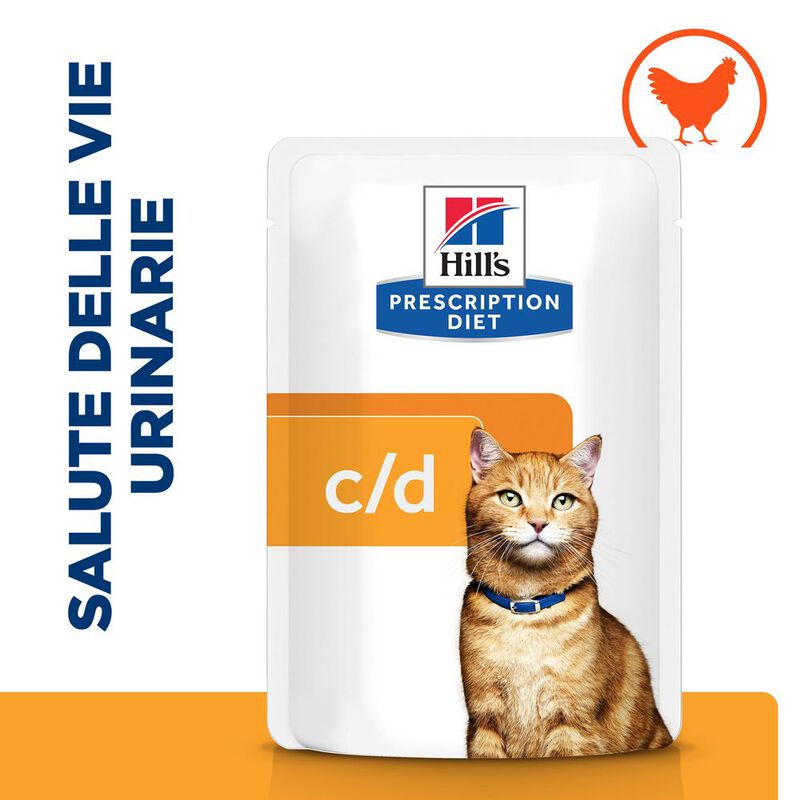 Hill's Prescription Diet Cat c/d Multicare con pollo 85 gr.