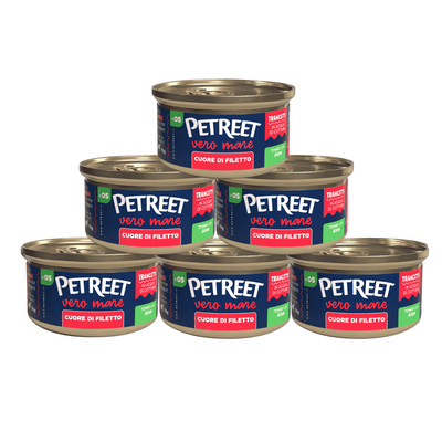Petreet Vero Mare Trancetti per gatti Tonno e Aloe 70 gr