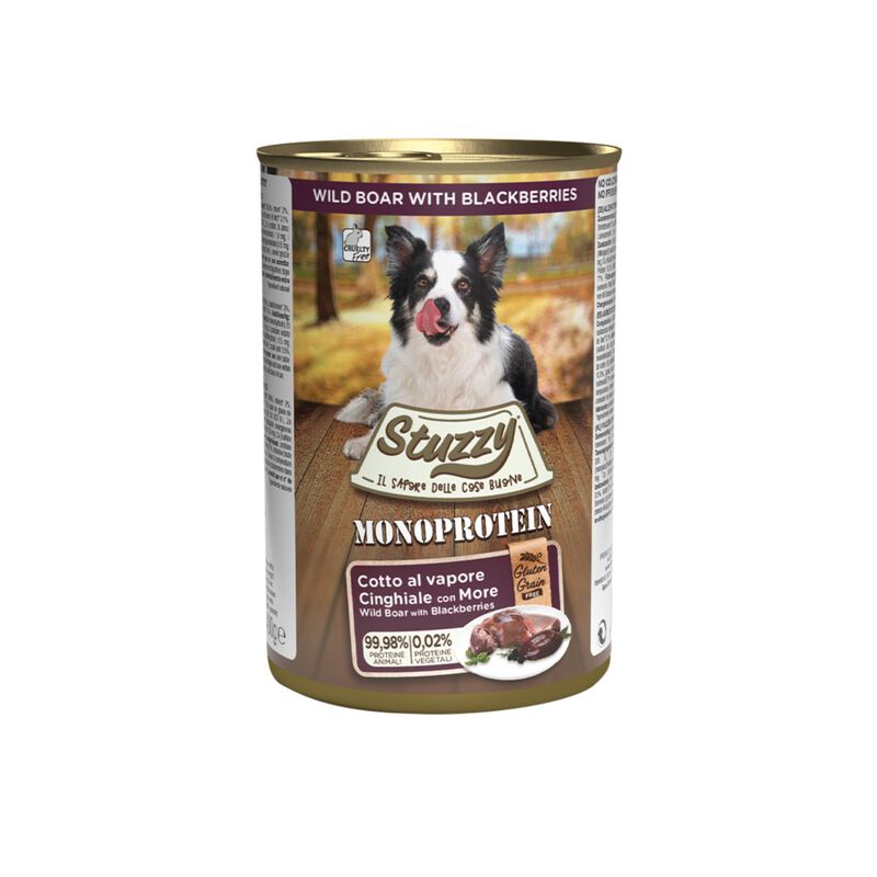 Stuzzy Dog Monoprotein Cinghiale e More 400 gr