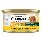 Gourmet Gold con Sfilaccetti di Pollo 85gr