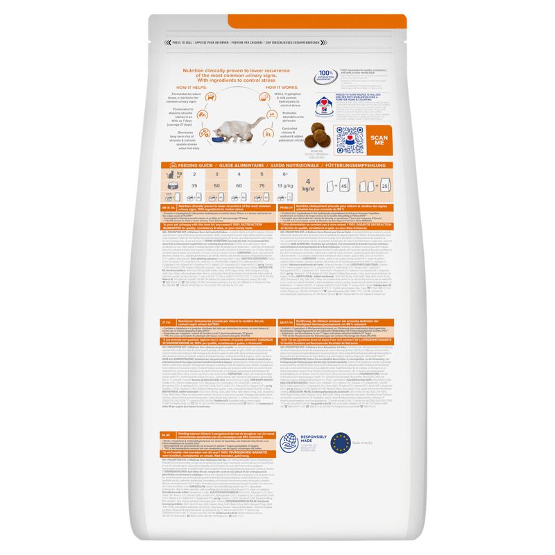 Hill's Prescription Diet Cat c/d Multicare Stress Urinary Care con pollo 1,5 kg