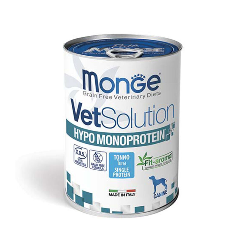 Monge Vet Solution Diet Dog Hypo Monoprotein Tonno 400gr