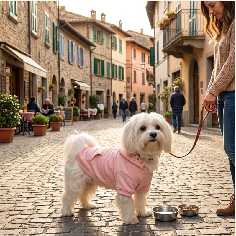 L'Isola dei Tesori Urban Felpa per cani Tg. 30 Rosa