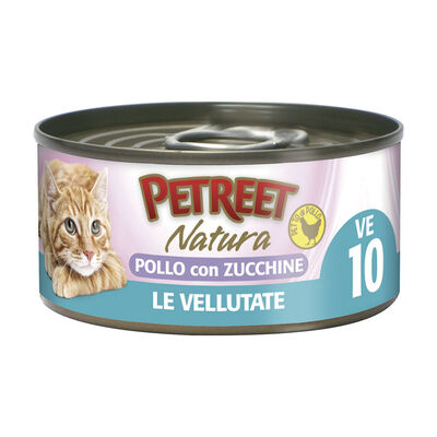 Petreet Cat Vellutate Pollo con zucchine 70 gr