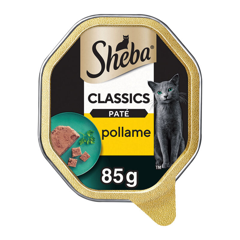 Sheba Cat Patè Classics Pollame/Tacchino 85 gr