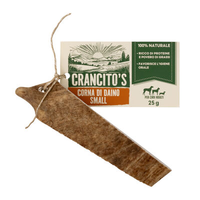 Crancito's Dog Adult Corna di Daino small 25gr