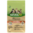 Naturalpet Premium Dog Adult Mini ricco in Anatra 3 kg