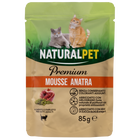 Naturalpet Premium Cat Adult Mousse Anatra 85gr