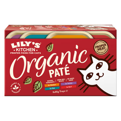 Lily's Kitchen Cat Adult Organic Paté 8x85 gr