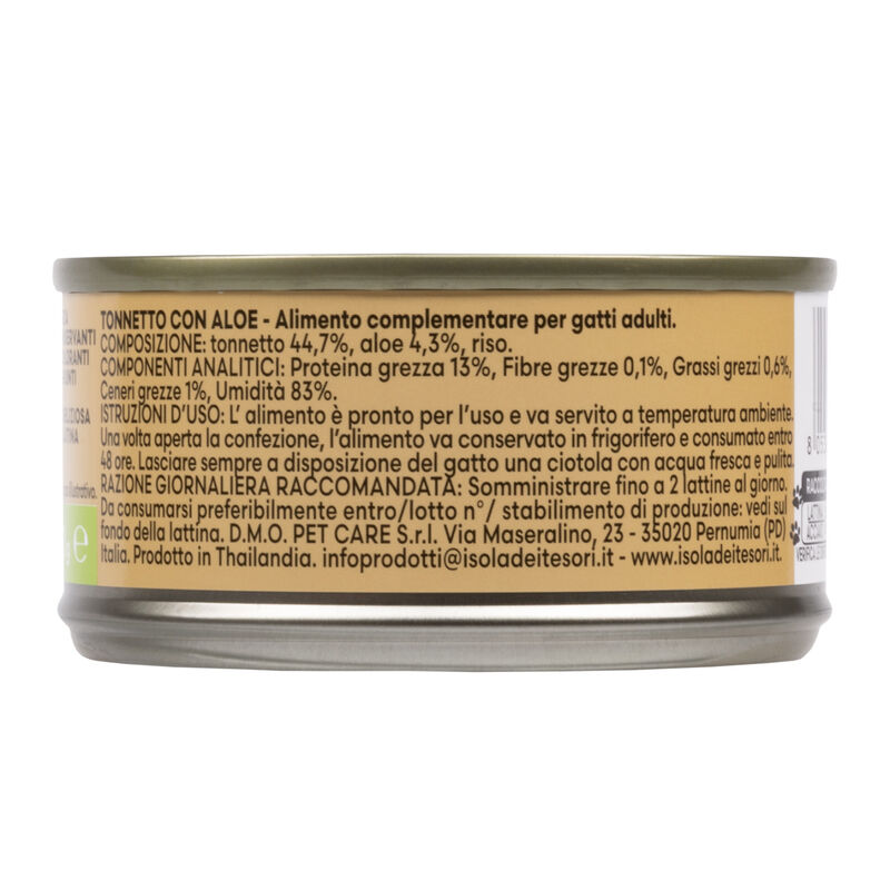 Naturalpet Premium Cat Adult Tonnetto con Aloe 70gr