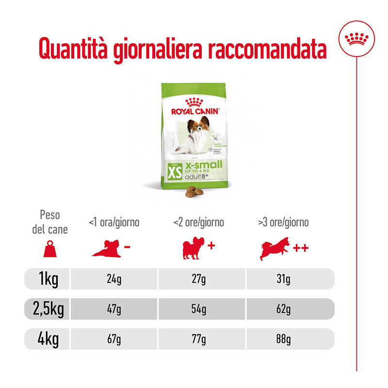 Royal Canin Dog Adult 8+ X-Small 500 gr