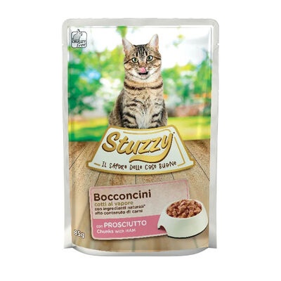Stuzzy Cat Bocconcini con prosciutto 85 gr